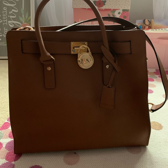 AUTHENTIC ORIGINAL MICHAEL KORS HAMILTON HANDBAG - Picture 1 of 8